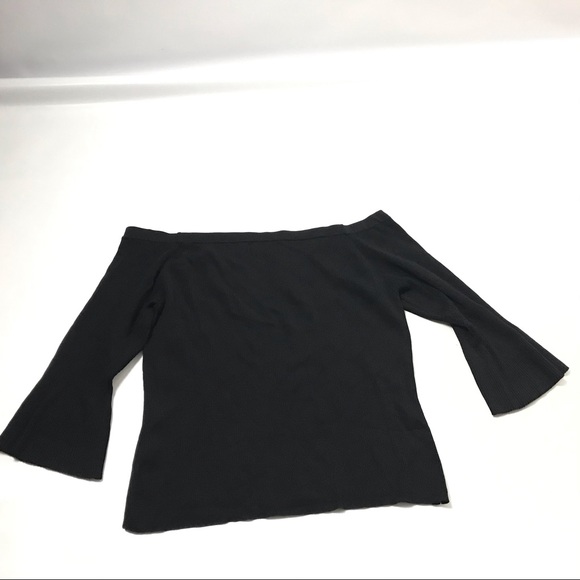 NY&C Off The Shoulder Sweater Size 3X Bell Sleeve - Picture 3 of 5